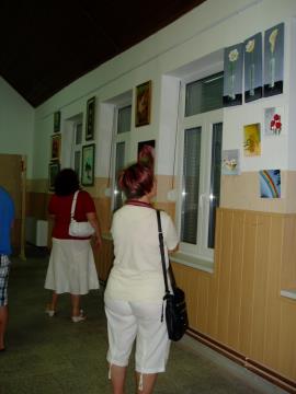 KNOBLEHARJEVO 2012 - Odkritje 3. likovne razstave sekcije KS Bučka - Ambrozzia ter odkritje kipa Martina Kebra 12